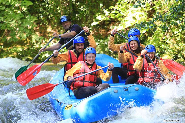 canoe à Alet les bains dans l'Aude