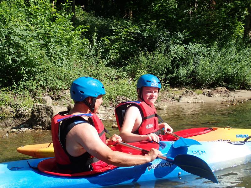 kayak à Alet les bains dans l'Aude